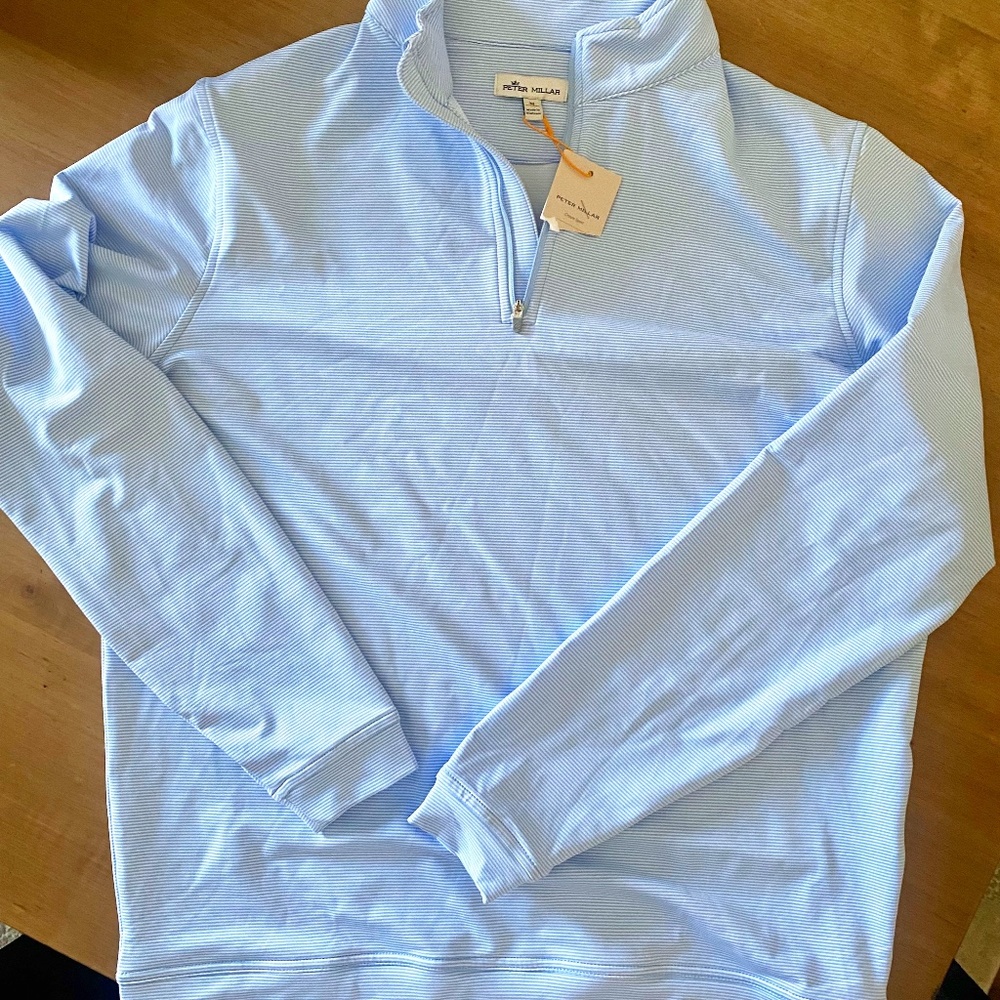 Peter Millar quarter zip pullover